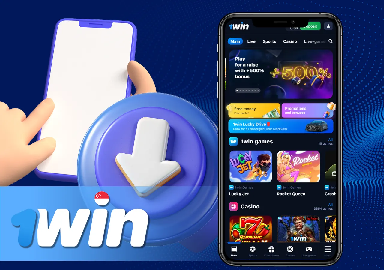 For easy access to the casino and betting, install the free mobile app